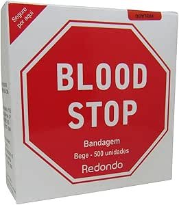 Blood Curativo Transparente Amp-Oftam/Eva/Bloo Caixa Com 500 Unidades