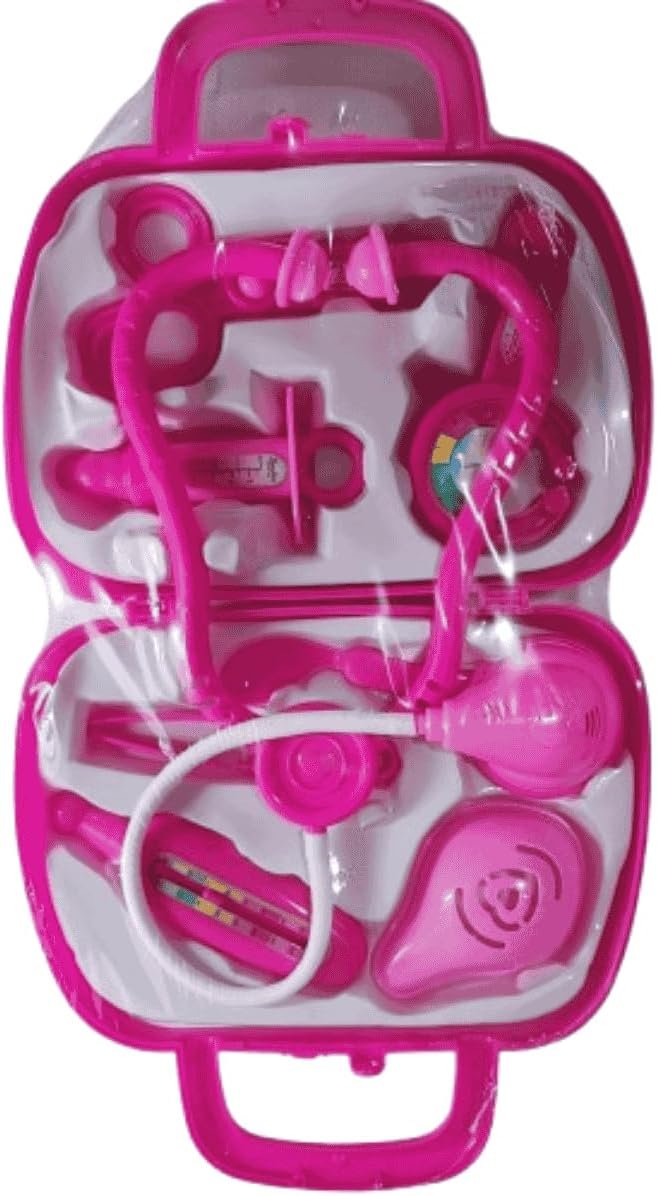 Kit Médico Infantil de Brinquedo – 8 Peças para Brincar de Doutor