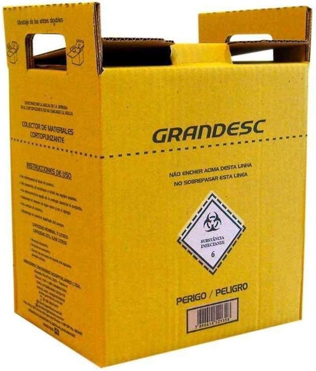 Coletor para Material Perfurocortante Descarpack – 3L