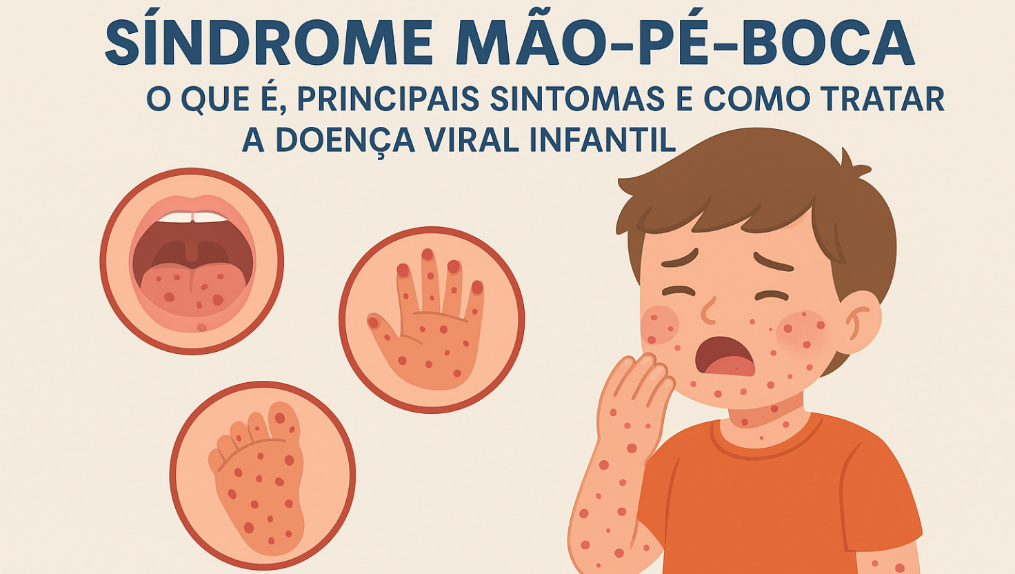 Síndrome Mão-Pé-Boca: O que é, Principais Sintomas e Como Tratar a Doença Viral Infantil