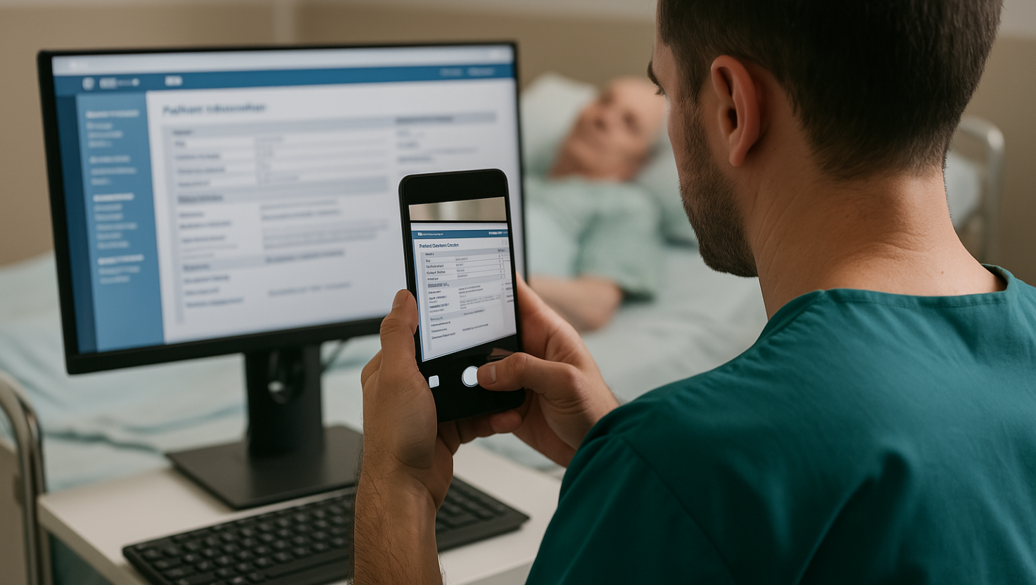 Cibersegurança em Hospitais: Fotografar Prontuários Médicos e Dados de Pacientes Sem Autorização é Crime e Viola o Sigilo Médico