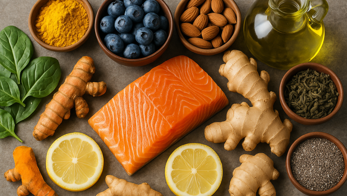 Alimentação Anti-inflamatória: O Segredo Para Viver Mais e Melhor