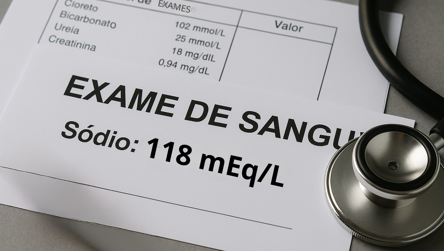 Hiponatremia Crônica: Quando a Falta de Sódio Coloca a Vida em Risco Silencioso