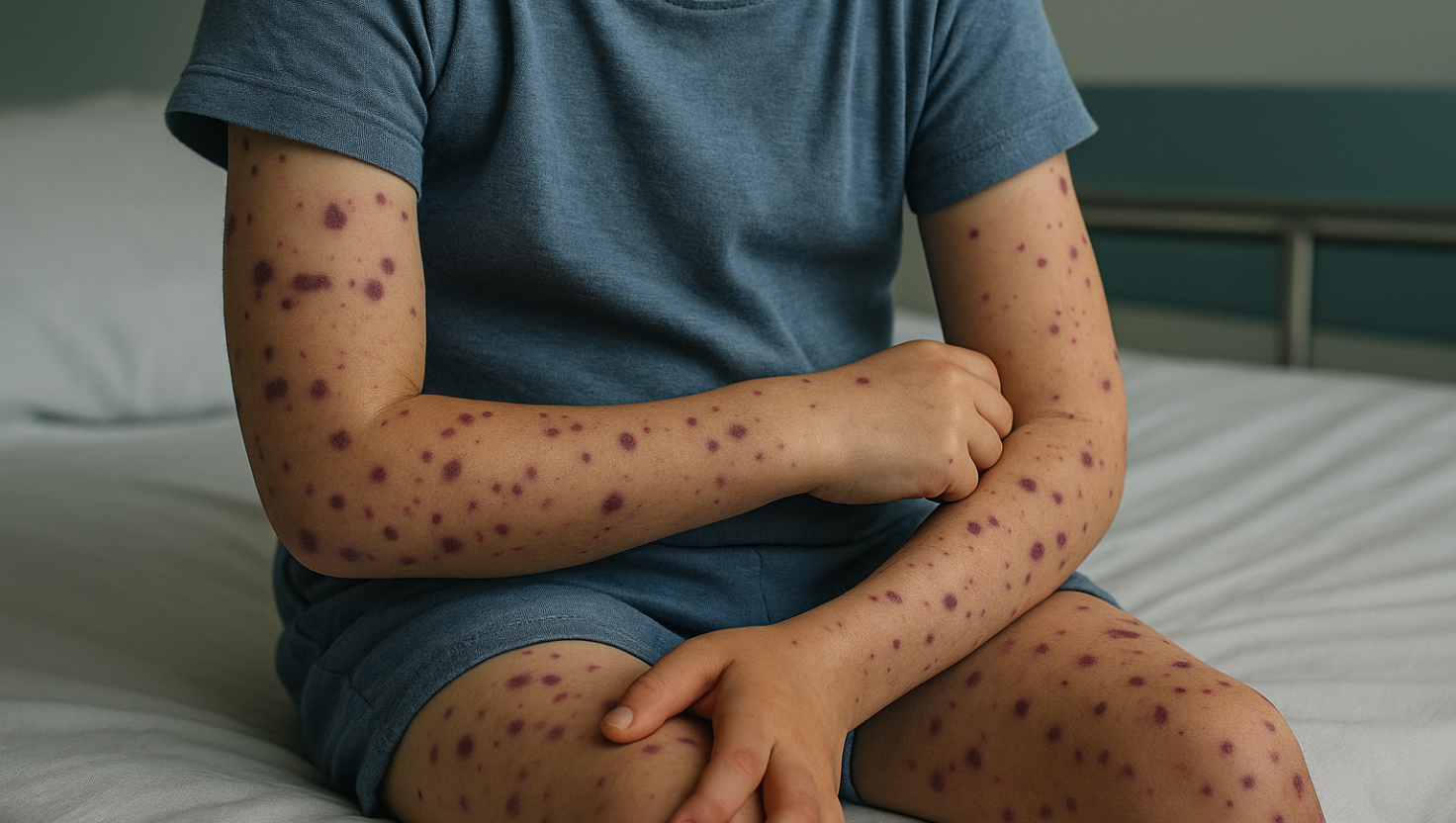 Púrpura na Urgência Pediátrica: Quando Manchas Roxas Podem Indicar uma Emergência Grave