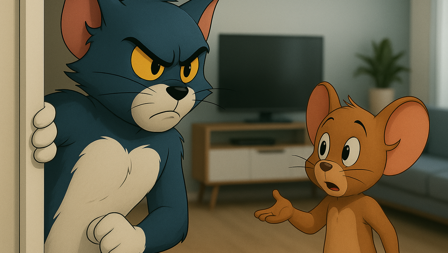 Tom & Jerry: Seria o Gato Tom um Stalker? Uma Análise do Comportamento Obsessivo no Desenho Clássico