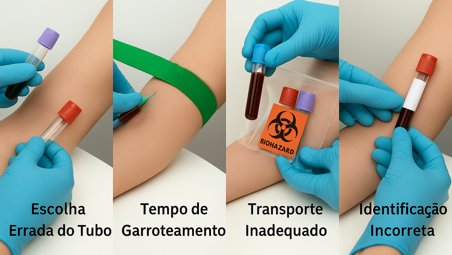 5 Erros Graves na Coleta de Sangue que Muitos Profissionais Ainda Cometem em 2025