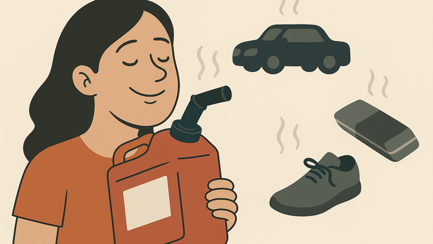 Por Que Algumas Pessoas Sentem Prazer com Cheiros Estranhos como Gasolina, Borracha e Carro Novo?
