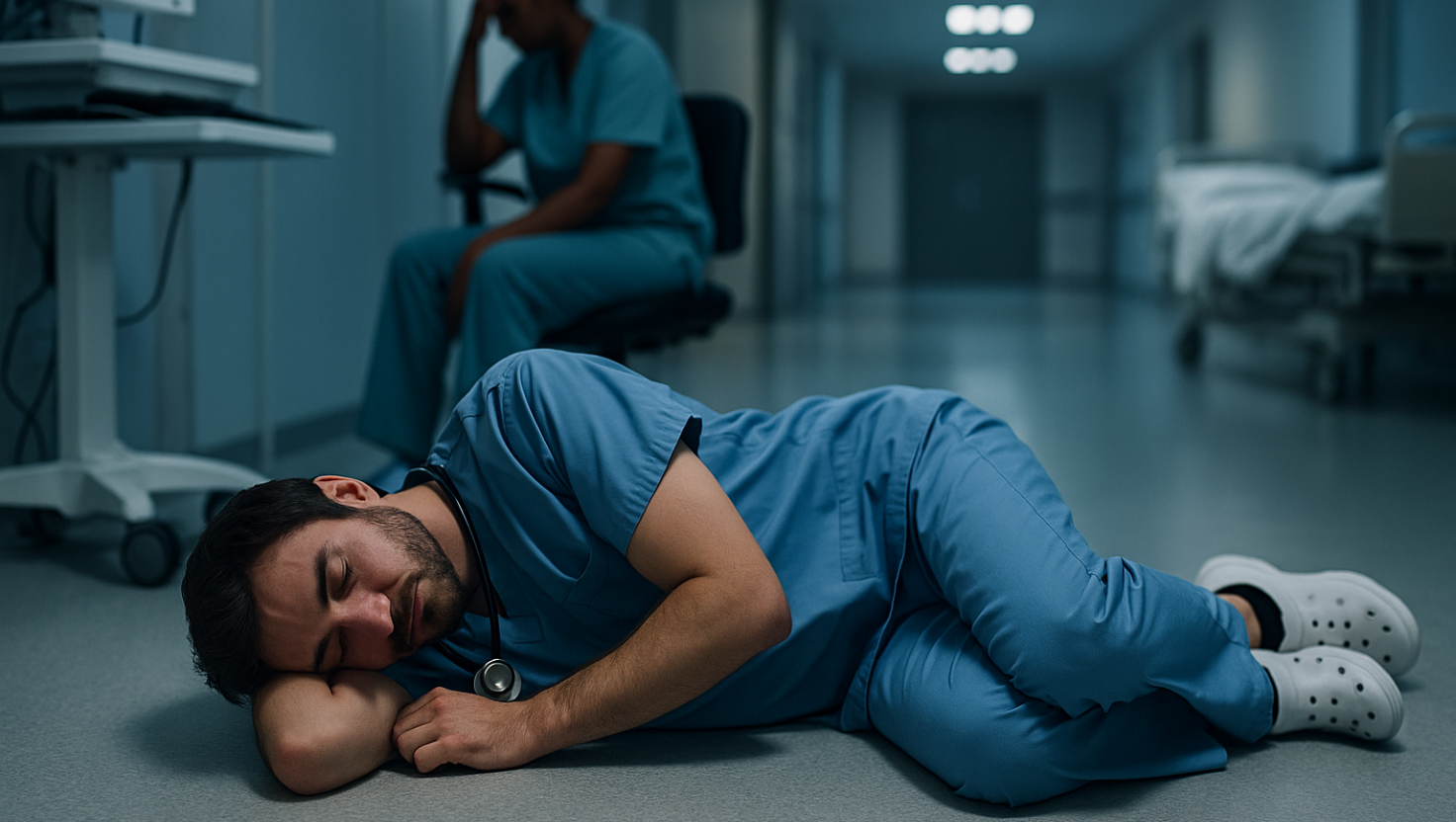 Do Plantão na Madrugada ao Descanso no Chão: A Realidade dos Profissionais da Saúde Noturnos