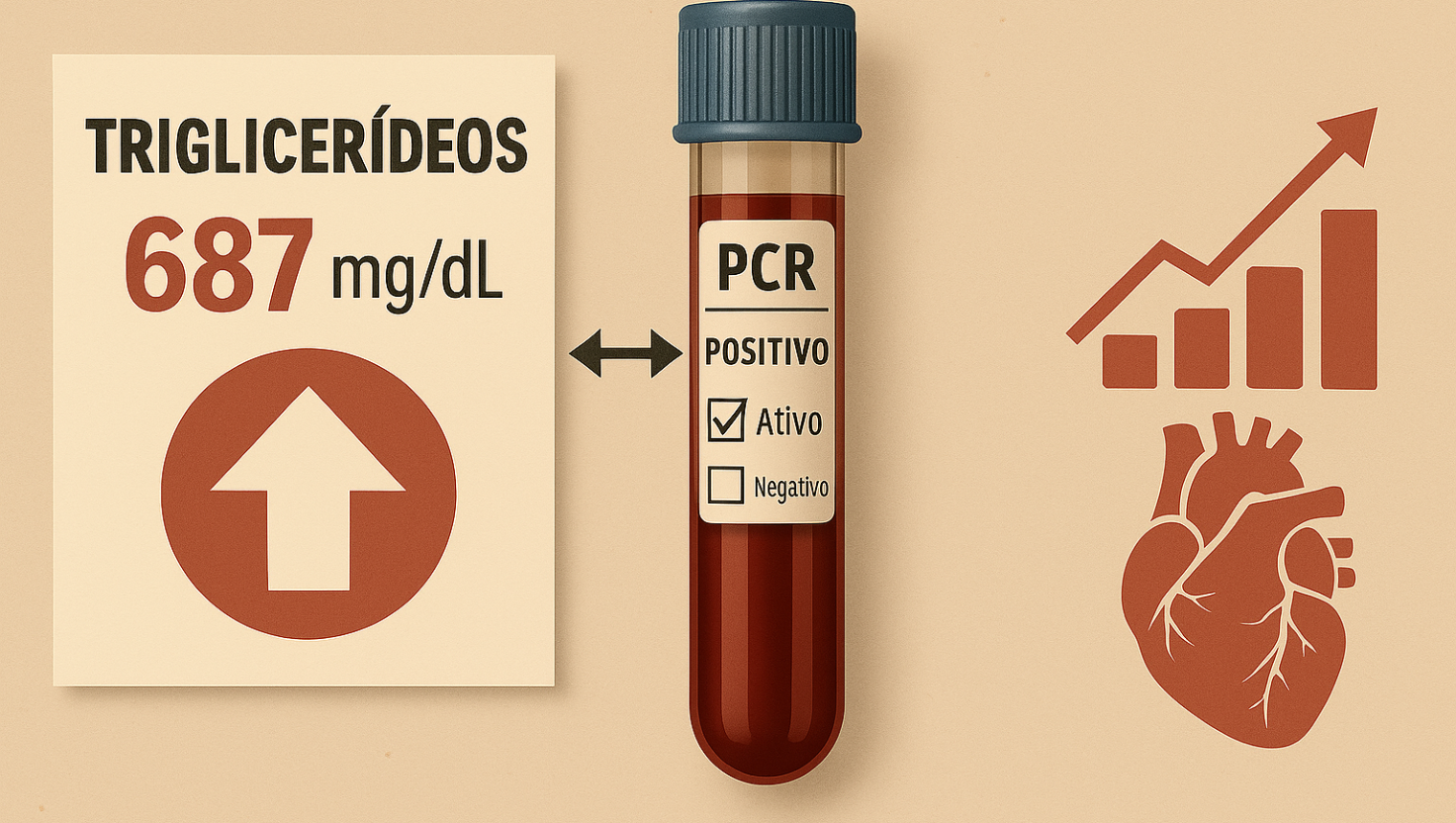 Triglicerídeo Alto e PCR Positivo: Qual a Relação e os Riscos para a Saúde?