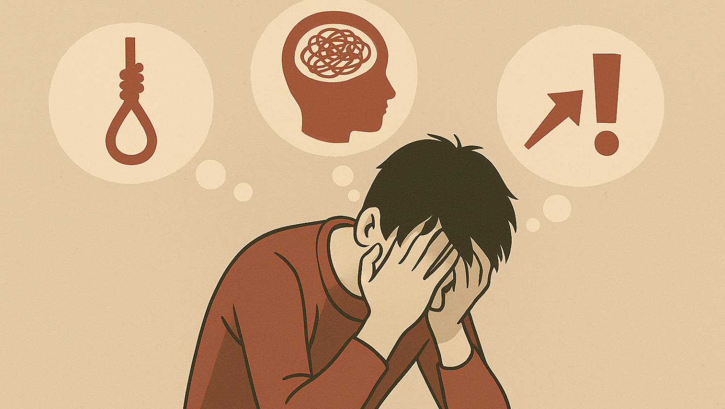 Ideação Suicida, Depressão e Estresse: Por Que a Nova Geração Está Mais Vulnerável a Esse Ciclo de Sofrimento Mental?