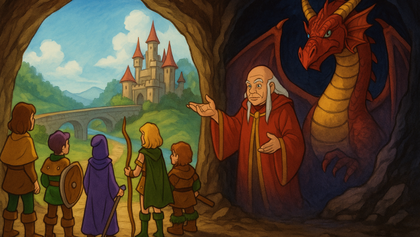 Caverna do Dragão e o dilema da vida real: voltar para casa ou permanecer no mundo ilusório?