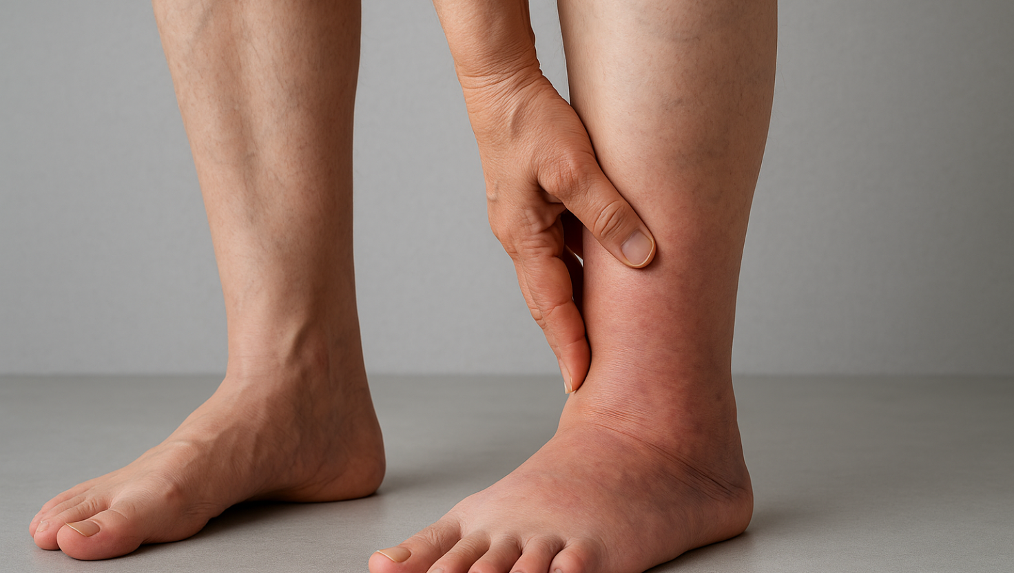 Insuficiência Venosa Profunda: Entenda as Causas, Sintomas e Como o Inchaço Evolui para Edema nas Pernas