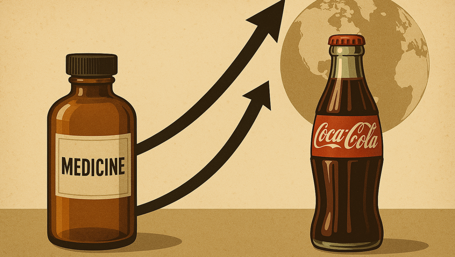 Coca-Cola: De Remédio Fracassado a Líder Global das Bebidas