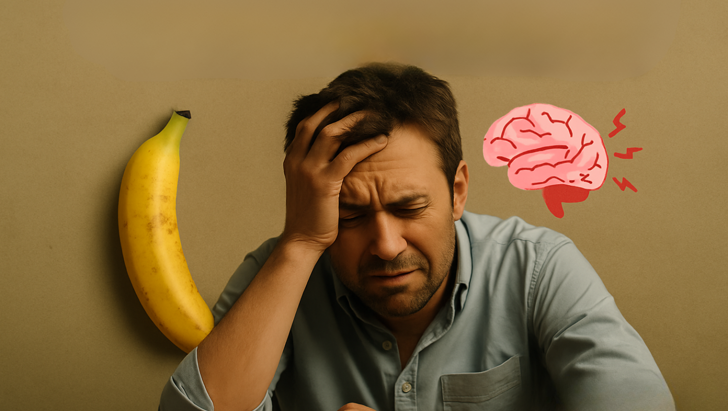 Banana Causa ou Alivia Dor de Cabeça? Descubra os Efeitos da Fruta no Seu Cérebro