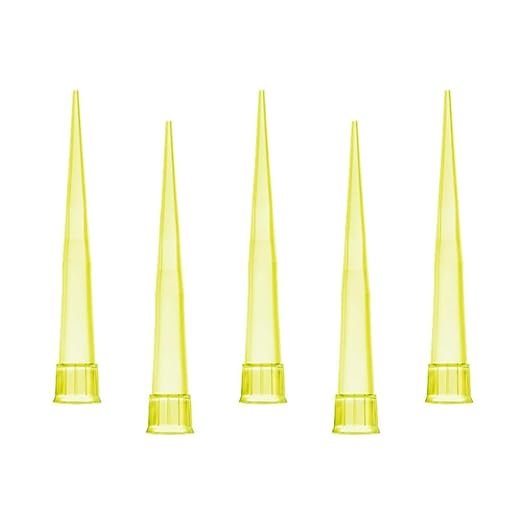 Ponteira Tipo Universal Tamanho 0-200ul – Amarela – Pacote com 1000 Unidades