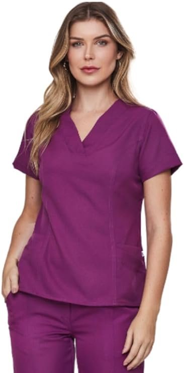 709 – Scrub Blusa Feminina com Decote V