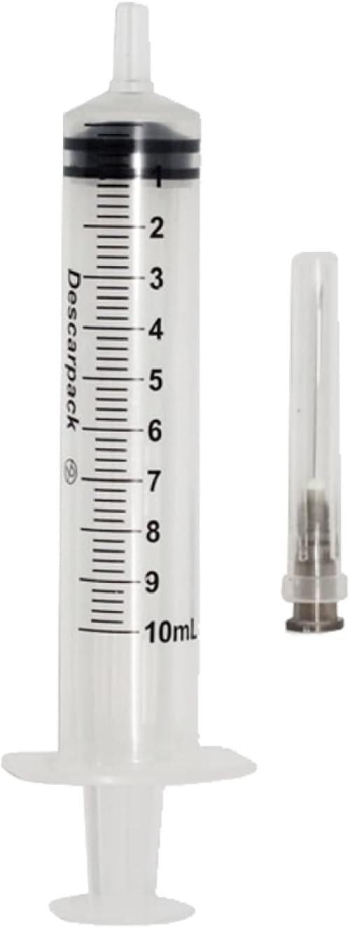 Seringa com Agulha 25 X 7 Slip Descarpack 10 Ml – Caixa com 100 Unidades