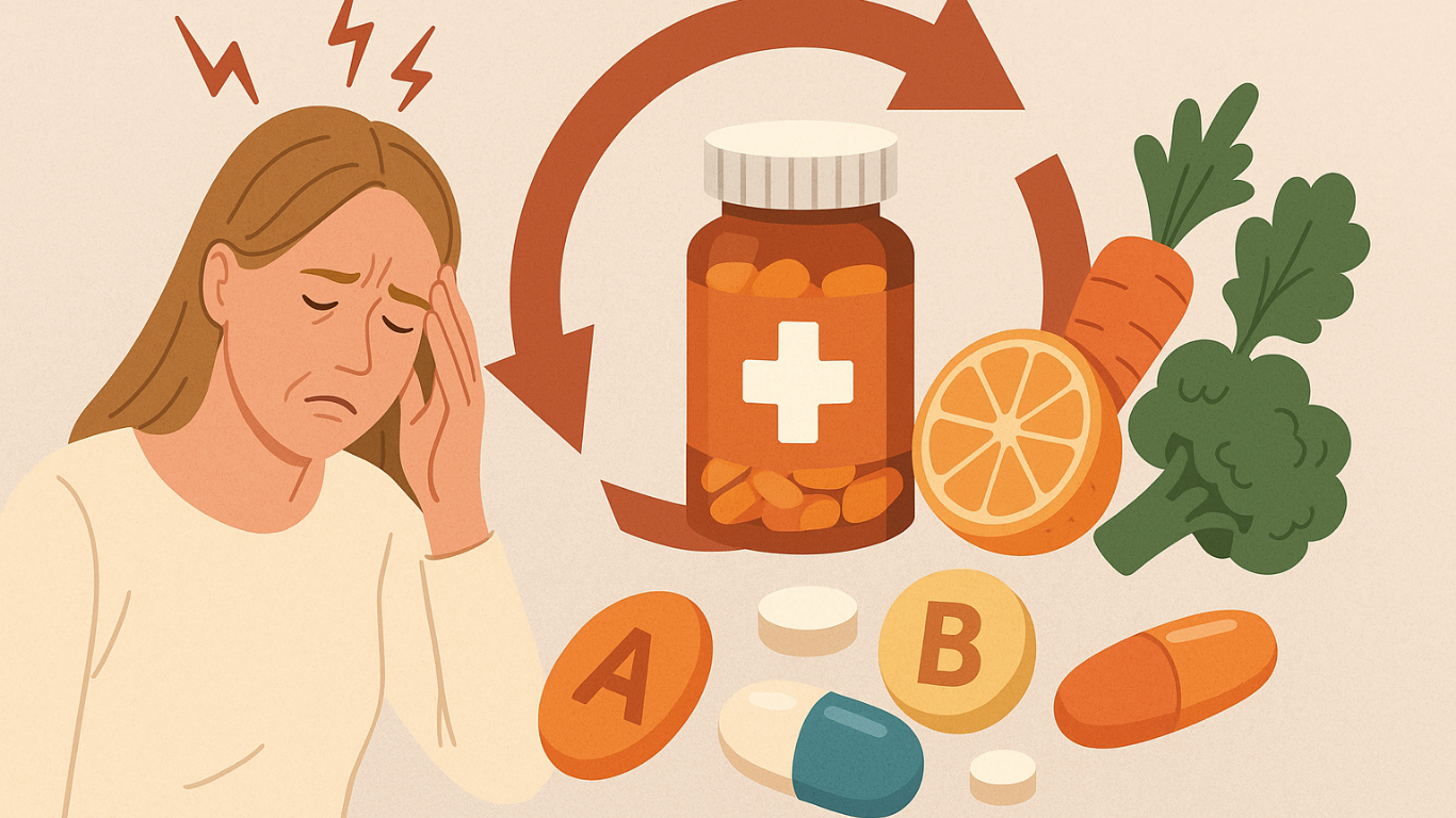 Hipervitaminose: Quando o excesso de vitaminas causa efeito rebote