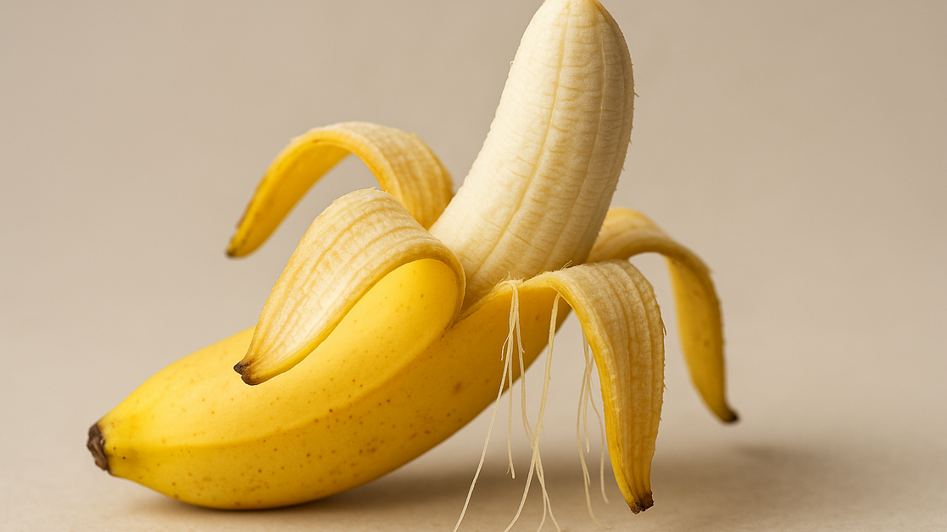 Banana e Floema: a importância dos fios da banana para a saúde e nutrição