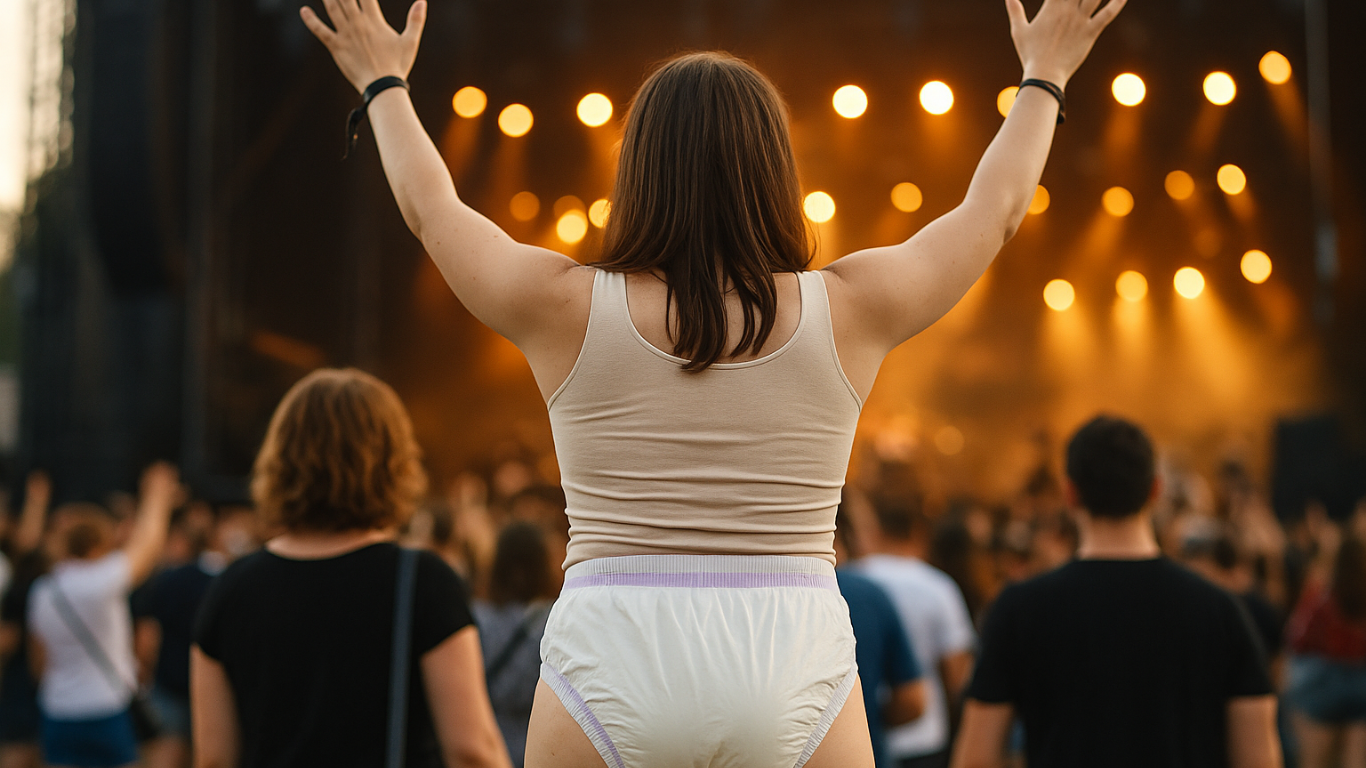 Uso de Fraldas em Shows: Riscos para a Saúde Íntima e Como se Proteger