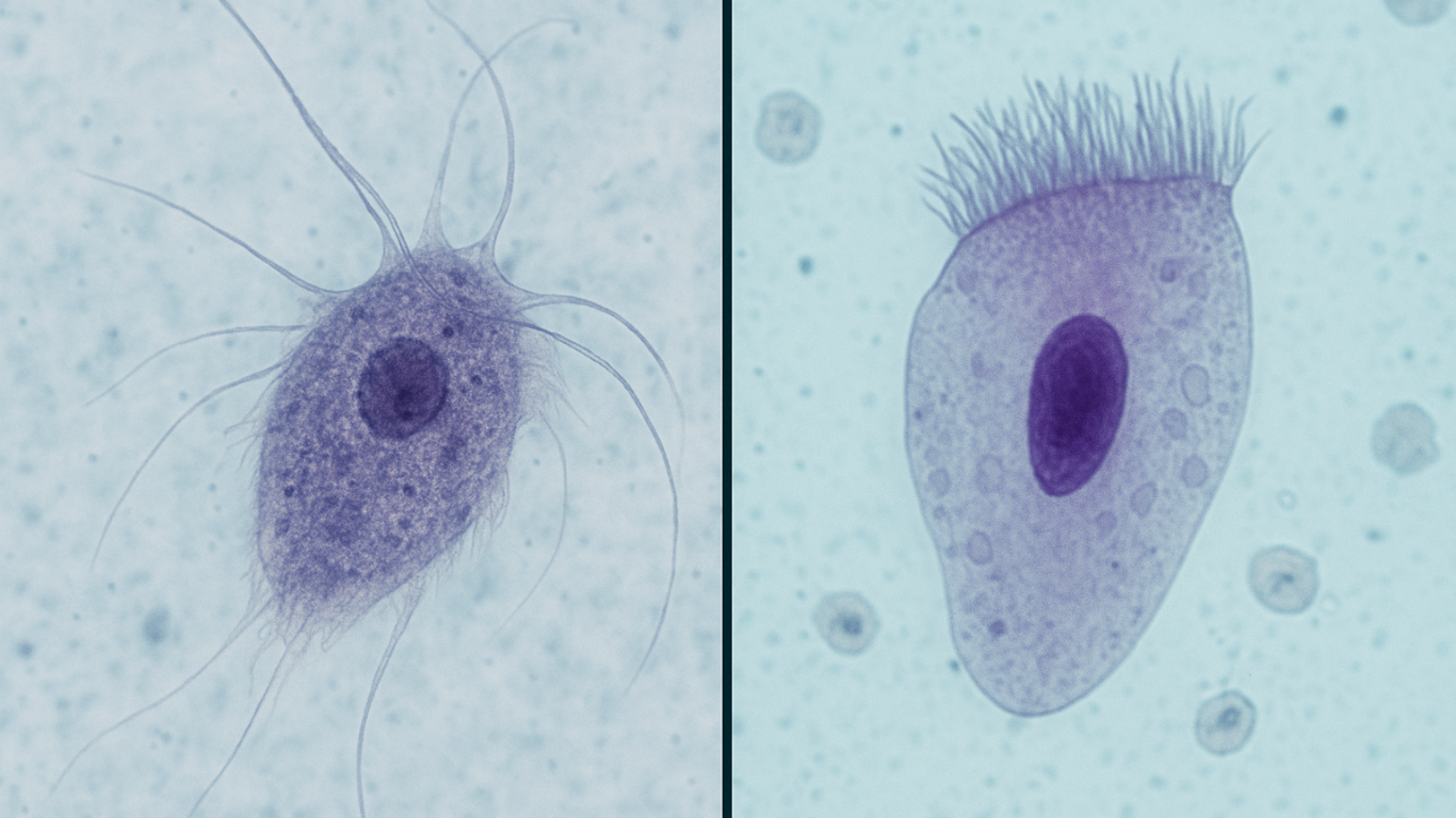 Lophomonas x Células Epiteliais Ciliadas Humanas: Quando a Experiência Faz Toda a Diferença no Diagnóstico