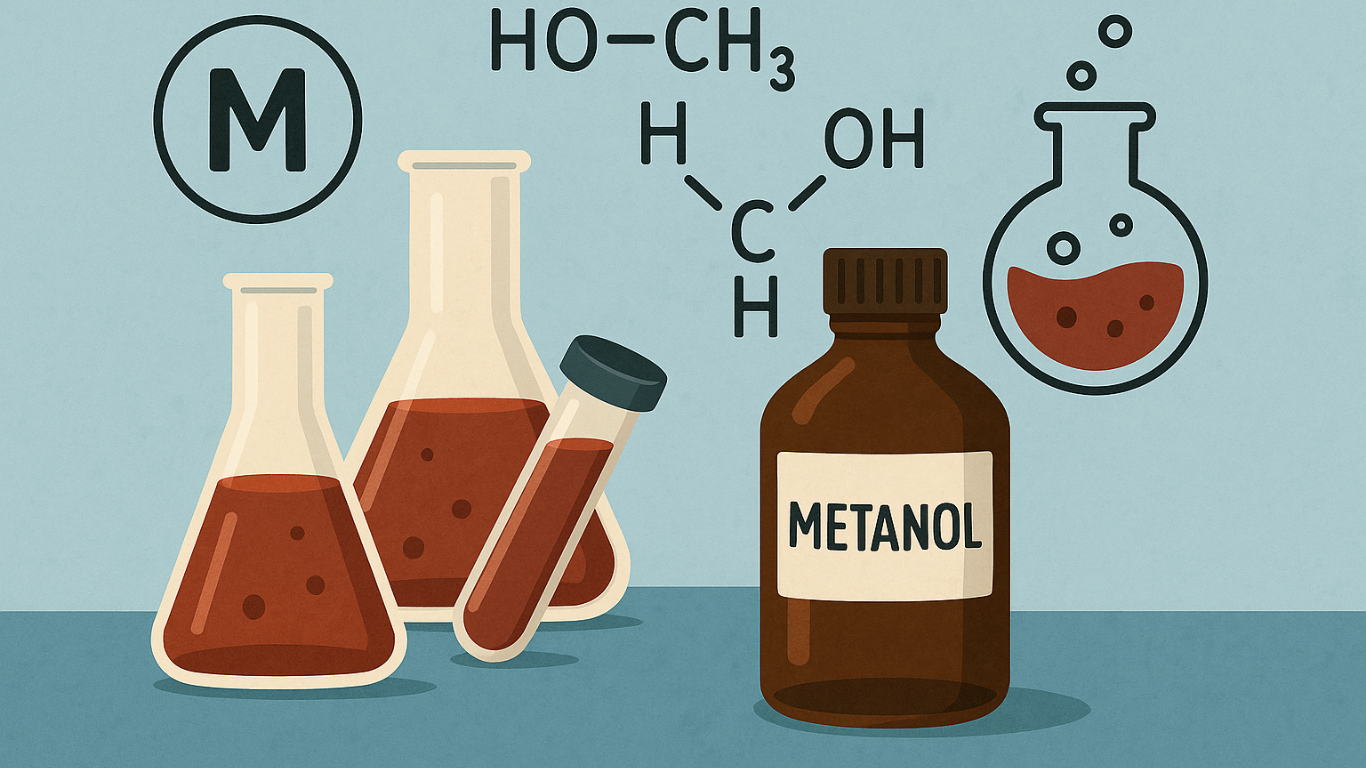 Metanol: diagnóstico, toxicidade e exames laboratoriais de suporte
