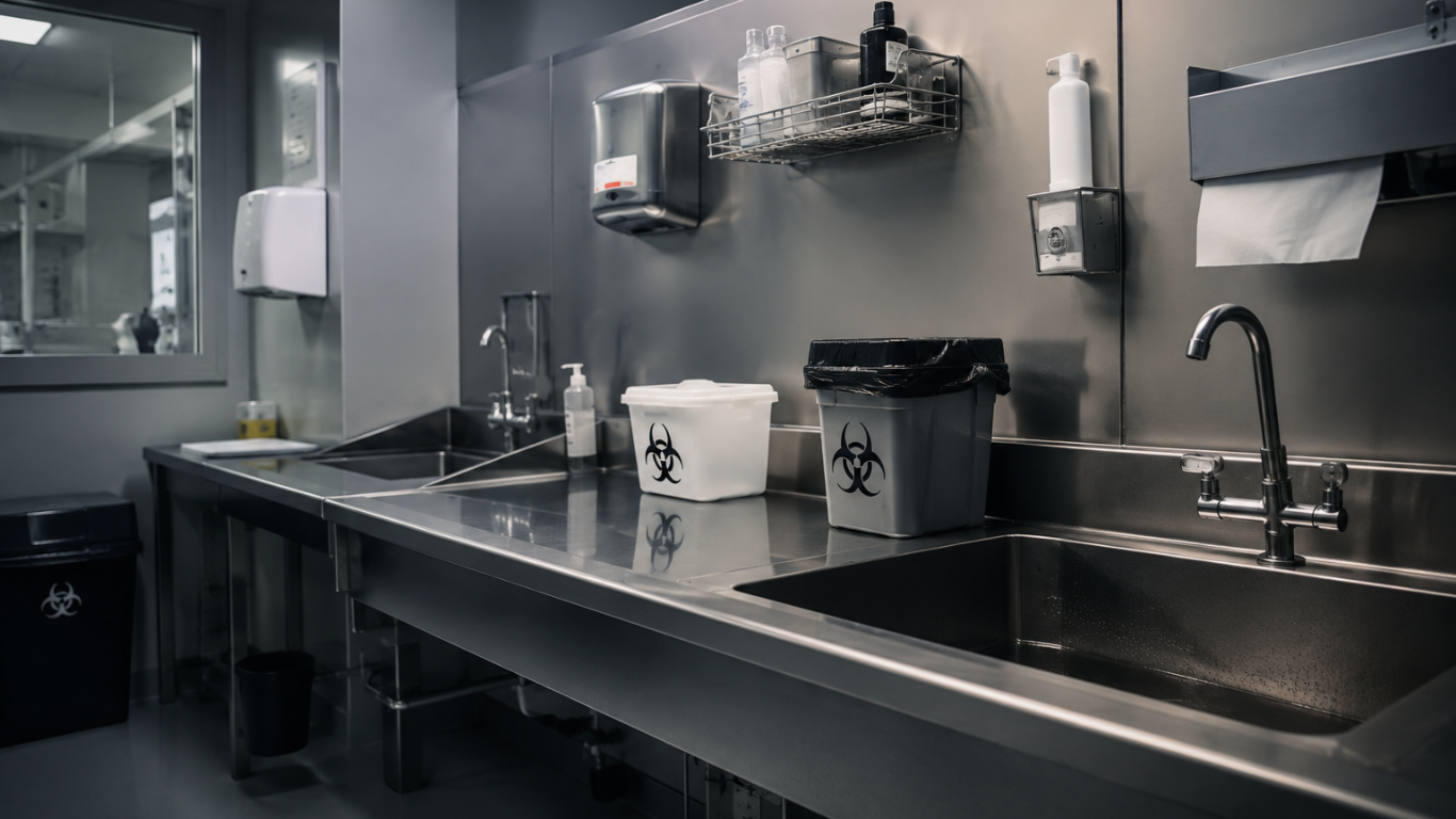 Sala de Expurgo: o setor invisível que protege laboratórios, hospitais e profissionais da saúde