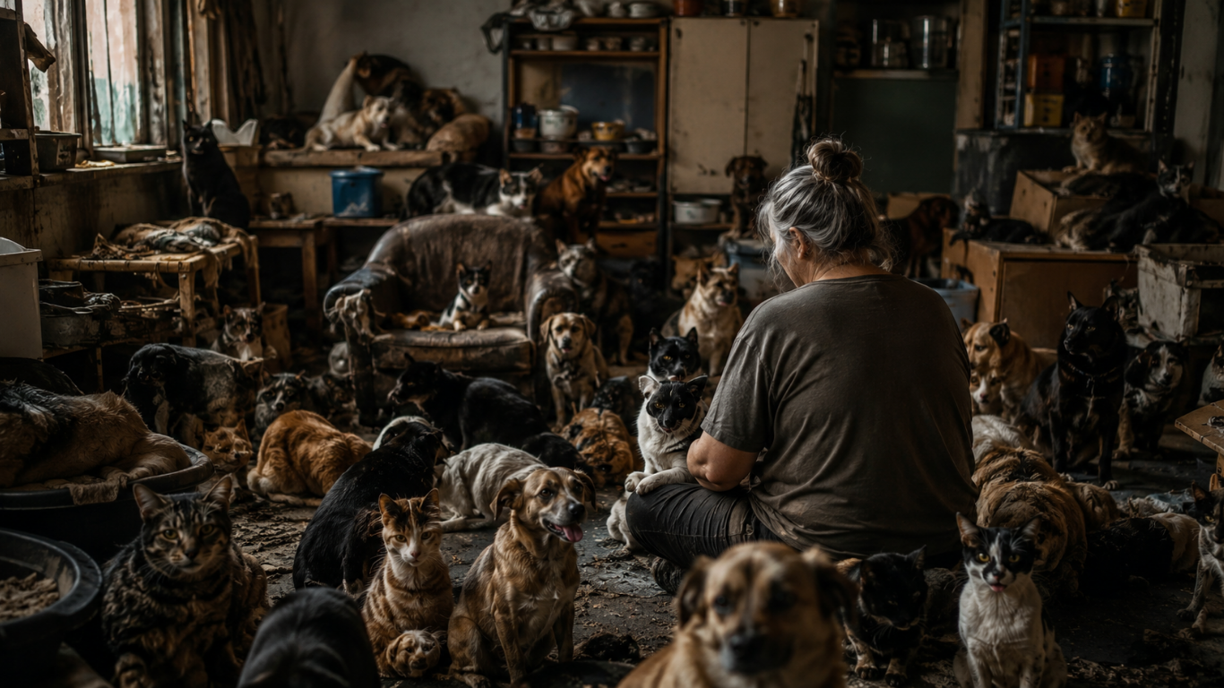 Síndrome de Noé: o transtorno silencioso por trás do acúmulo de animais e do risco à saúde pública