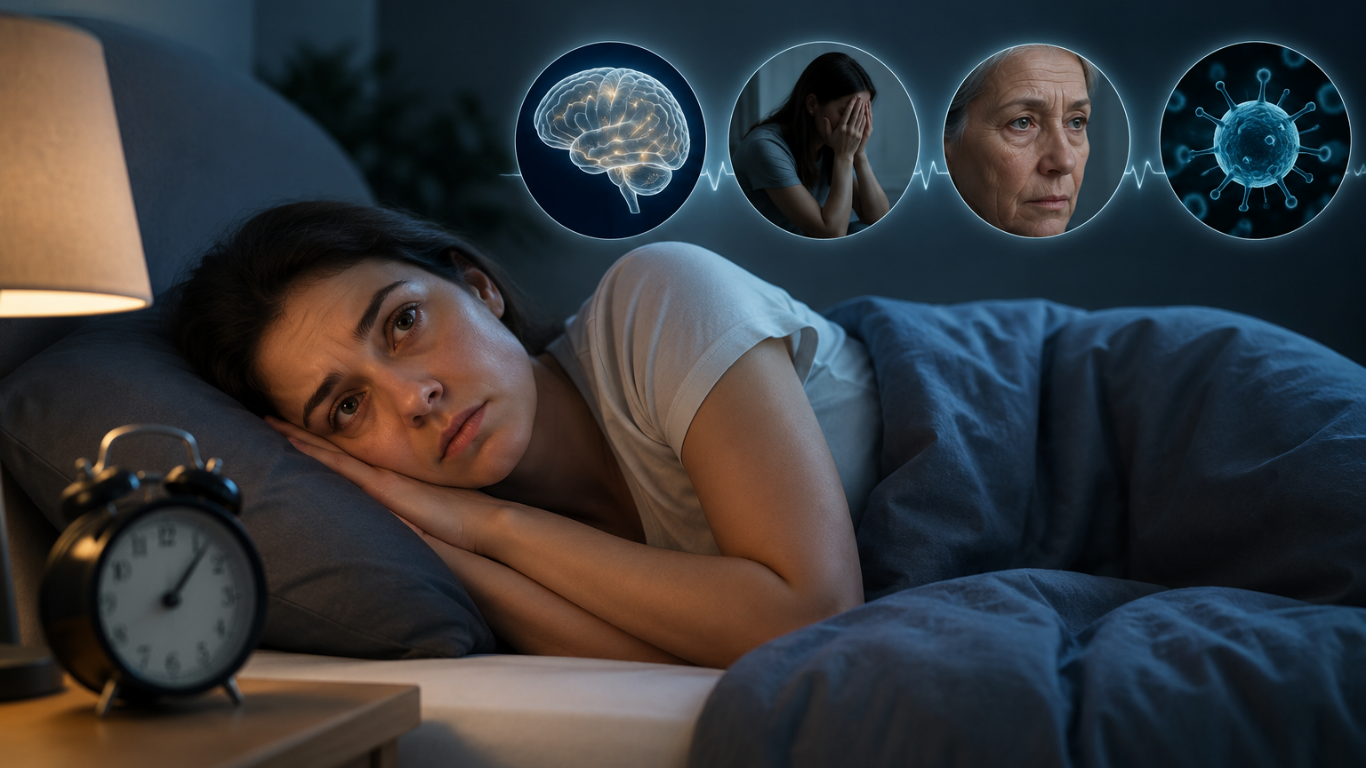 Privação de Sono: Como Dormir Pouco Pode Aumentar Ansiedade, Depressão, Envelhecimento e Baixa da Imunidade
