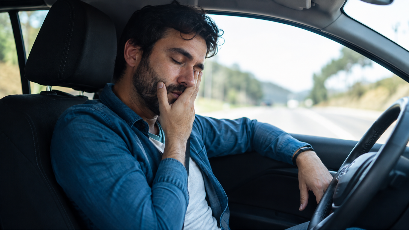 Sonolência ao volante pode ser sinal de apneia do sono não diagnosticada