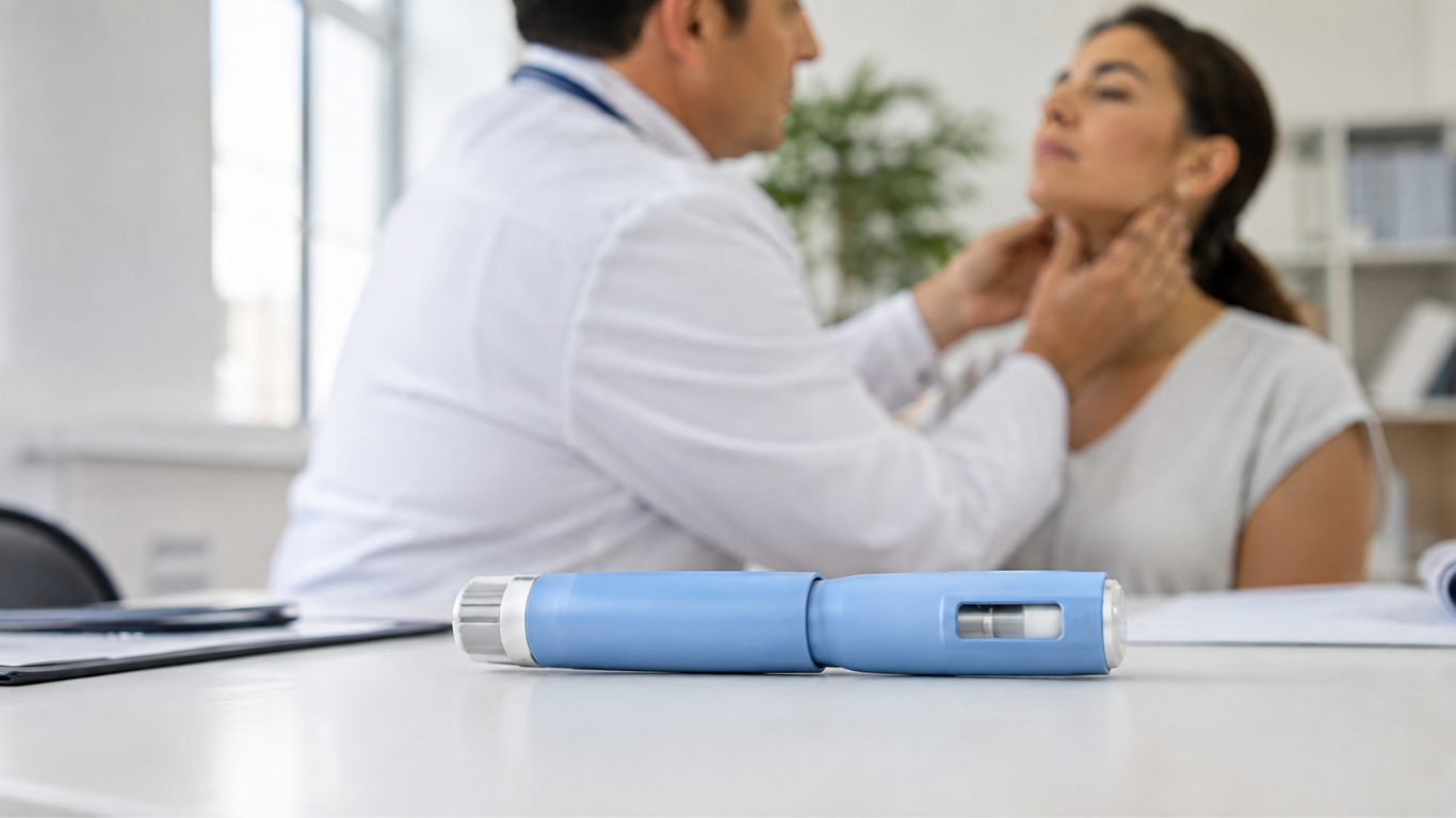 Canetas emagrecedoras aumentam o risco de câncer de tireoide? Veja o que a ciência sabe até agora