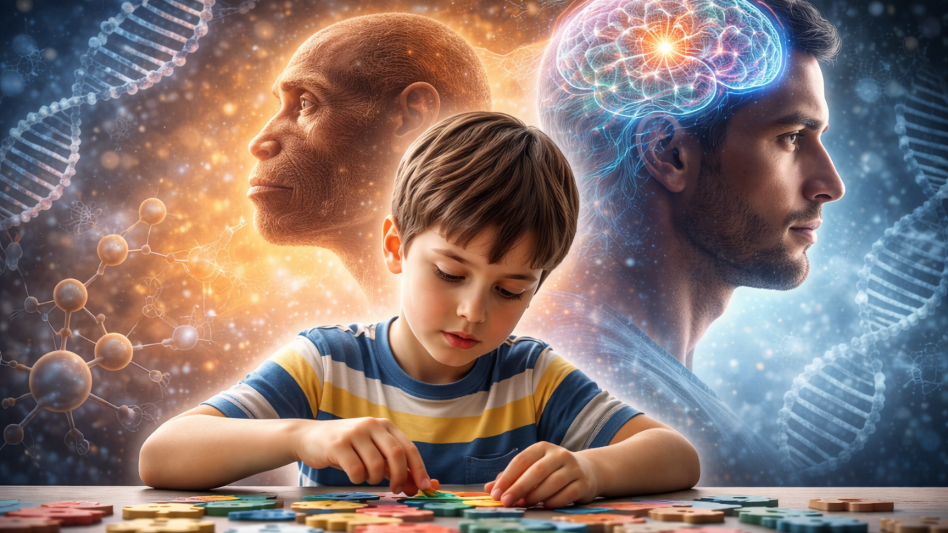 Cientistas sugerem que o autismo pode estar ligado à evolução do cérebro humano