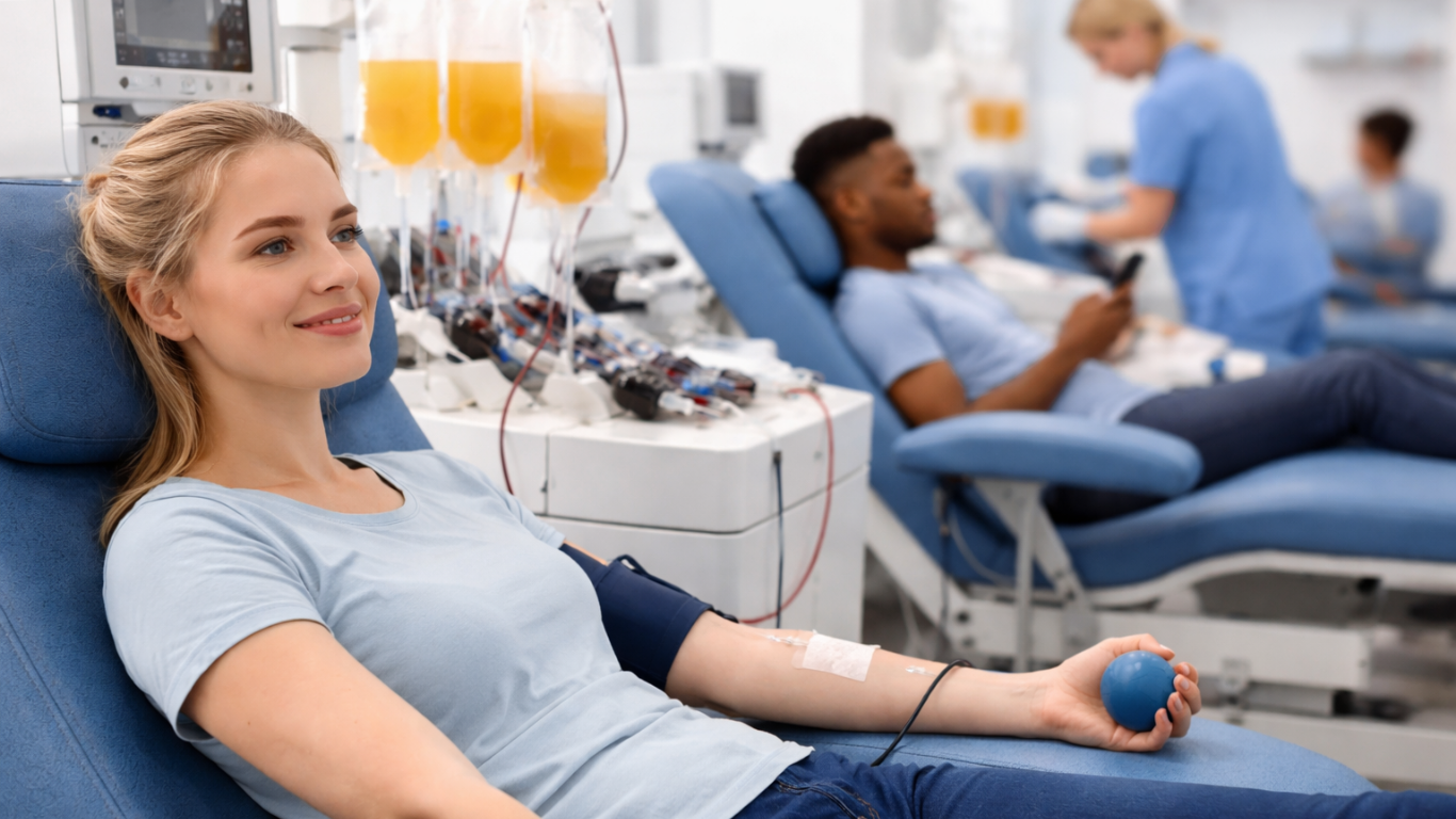 Venda de plasma sanguíneo nos EUA: por que se popularizou e o que explica esse mercado?